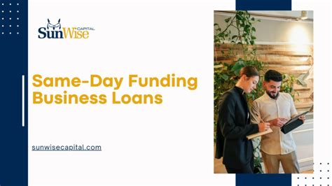 Same Day Business Funding Loans